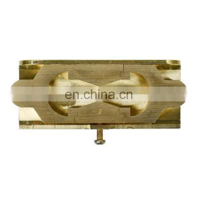 Brass Asphalt Bitumen Deformation Ductility Test Mould With Base