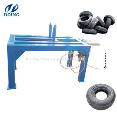 Saving space and cost Waste Tires doubling triple packing machine tyres baling machine