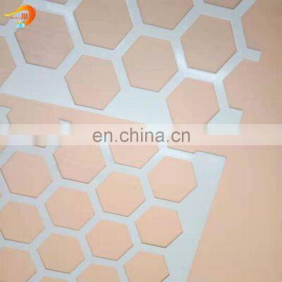 Decorative customized hole ease of assembly aluminum perforated sheet metal