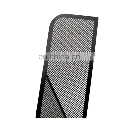 Audio Accessories Black Metal Perforated Speaker Grill Mesh