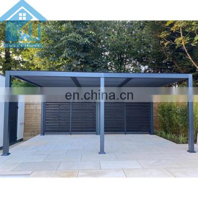 Gazebo Roofing Canopy Cover Easy Install Louvered Pergola