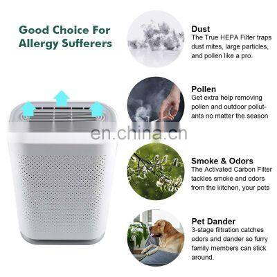 Automatic Sterilizing And Odor Removal Air Purifier Hepa Filter Ionization Necklace With UV-C Light Plasma Air Purifier photo-4