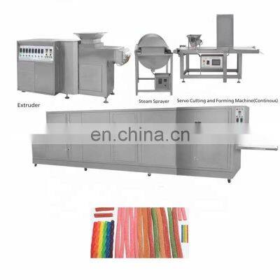 Stick fruit candy making machine stick candy extruding machine
