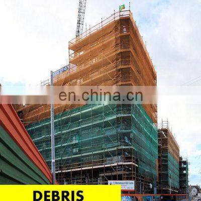 Construction scaffolding building safety fire retardant debris netting