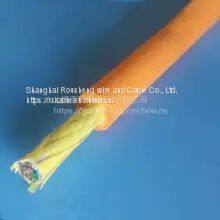 Photoelectric composite cable Lightweight Kevlar wire coaxial composite line video plus control line underwater ROV tensile zero buoyancy cable