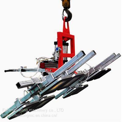 Hualong Machinery Vacuum Glass Lifter Sucker for Glass Carrying With Manual Rotation and Flip Granite Marble Quartz
