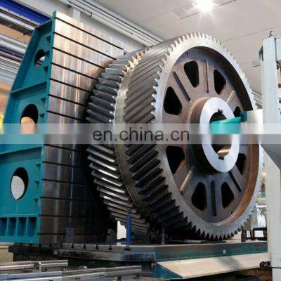 2024 China Professional factory Large gear wheel and pinion for rolling mill plant helical gear herringbone gear