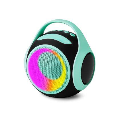 Wholesale Portable Ktv Speaker Wireless Stereo Party Box Wireless Microphone 20w Speaker Portable RGB Karaoke Party Speaker