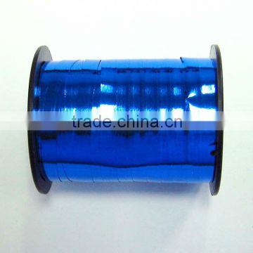 Blue Color Curly Ribbon& Ribbon Roll/Plastic Ribbon Roll for Holiday For Making all kinds of bows