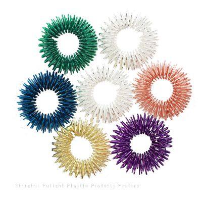 Acupressure ring massage ring hand pain relief benefit body