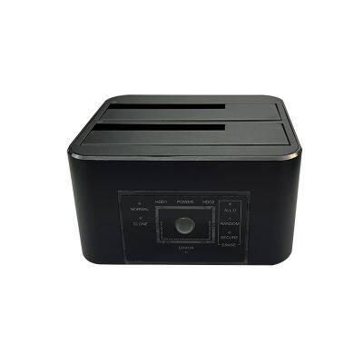 Dual-bay Dual Bay Docking Station Hdd With Clone and Erase