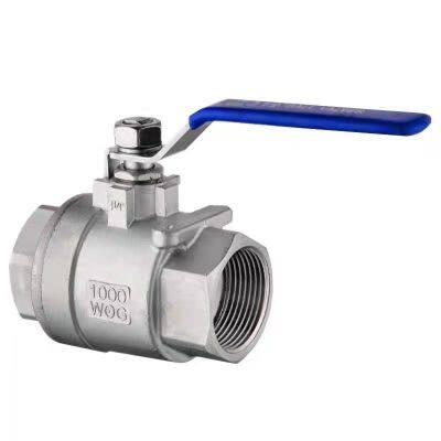 ss 201 ball valves,2 pcs