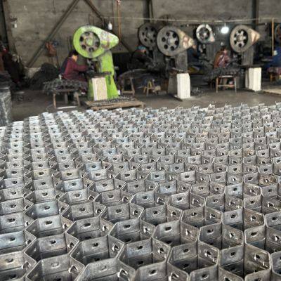 410S Tortoise Shell Mesh Bonding Hole Stainless Steel Hex Metal for Refractory Line China Manufacturer