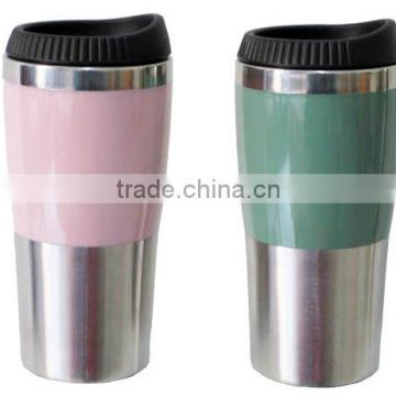 FDA approved stainless steel auto mug