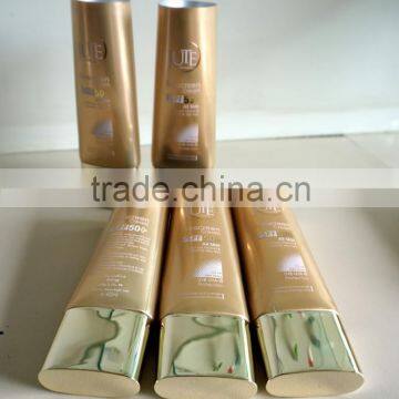 AMYPT- screw oval cap aluminum cosmetic tube packaging