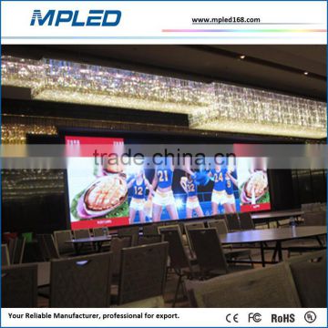 High definition high refresh rate indoor fixed video wall P1.9 with black led chip