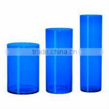 Colored Cylinder Glass Vase photo-3
