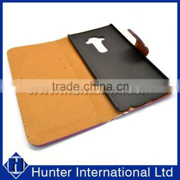 Best Quality Printed PU Leather Wallet Case For LG G4 photo-4