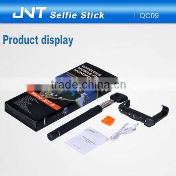 mobile phone selfie stick With Bluetooth Shutter Button For iOS and Android Phones