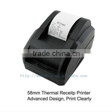 58 POS Printer 90mm/sec Printing Speed Cheap thermal printer