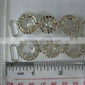 Glass stone Rhinestone Buckles, Sew On Buckles Notions 1pc, Rhinestone Buckle