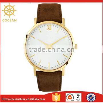 Alibaba Express Gold Plating Valentines Sapphire Watch Unisex Watch                        
                                                Quality Choice