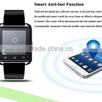 China OEM cheap factory price Anti lost bluetooth smart watch / answer call u8 smart watch