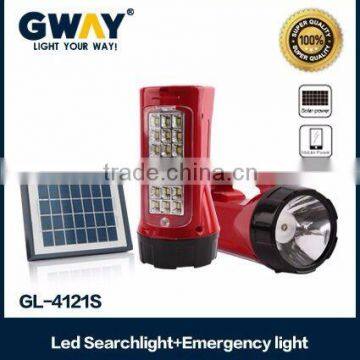 3W spotlight+21pcs of 5730SMD High-power Rechargeable led searchlight