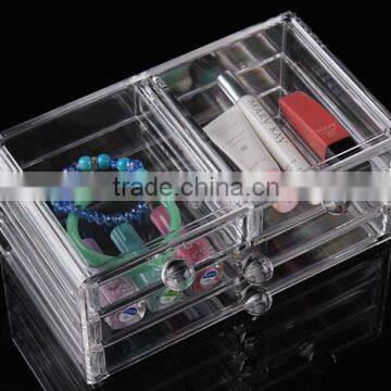C82 ANPHY Large Drawer Makeup Box Clear Acrylic Accessory Storage Finding Box photo-5