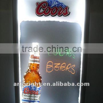 LED light menu board (with aluminum frame)