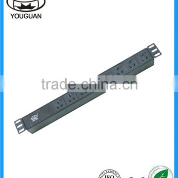 10A China type intelligent power distribution unit Socket with lightning protection