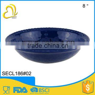 wholesale 8 inch waven cereal round melamine large salad bowl