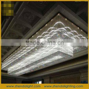 Hotel ballroom large luxury crystal chandelier ZD0043