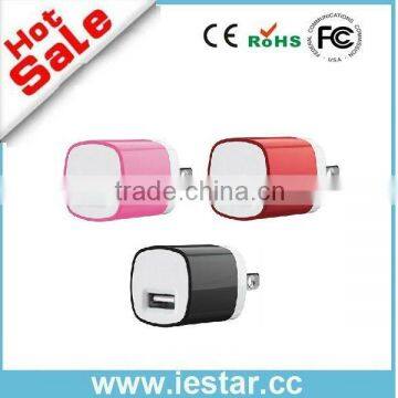 5V 1A Portable Wall Charger for Mobile Phone and Tablet PC