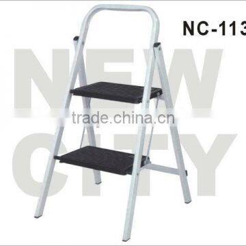 Industrial Stainless Step Steel Ladder/Steel Pipe Ladder EN131