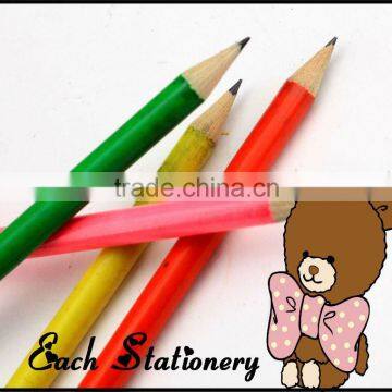 2B 7"drawing color pencil with eraser top in bluk