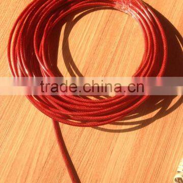 7x7 2.0mm/3.0mm PVC coating Steel Cable