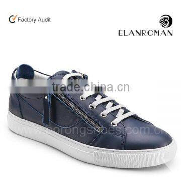 High-end quality breathable fashion leather casual shoes for men Sneakers