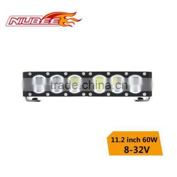 24 volt 60w volvo led truck light bar single row