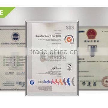 Finished Mother Son Double Swing Exterior Door for Sale Cheap photo-3