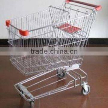 zinc supermarket trolley