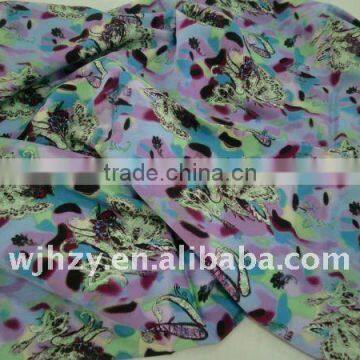 fashionable printed spun rayon fabric, viscose fabric