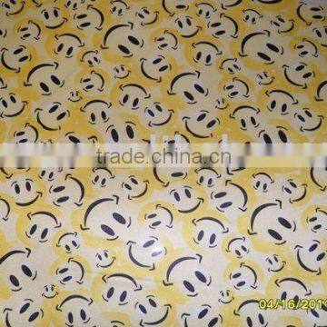 polyester taffeta skull print fabric