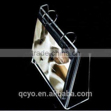  china acrylic decorative wooden wall calendar 2015
