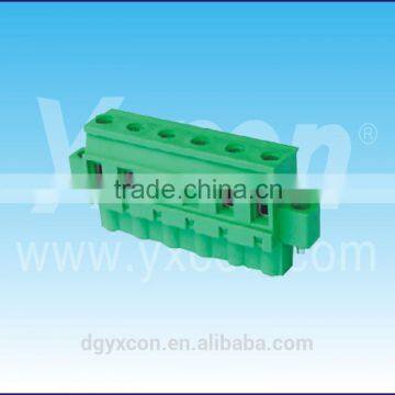 6 Poles Plug-in Terminal Block