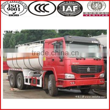 SINOTRUK direct sale 20cubic meter oil tanker truck/crude oil tanker truck