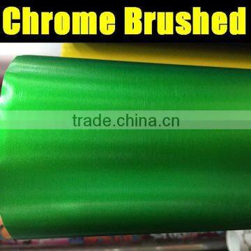High Quality Chrome Matte Brushed Vinyl 1.52*20m photo-6