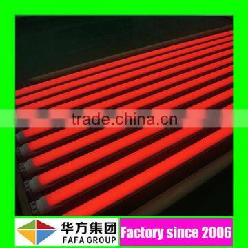 Factory 18w t8 led red tube xxx made in china