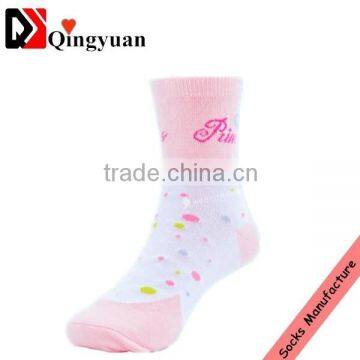 2015 new arrival young girl custom bamboo cotton socks