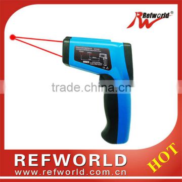 Infrared thermometer for industrial motor